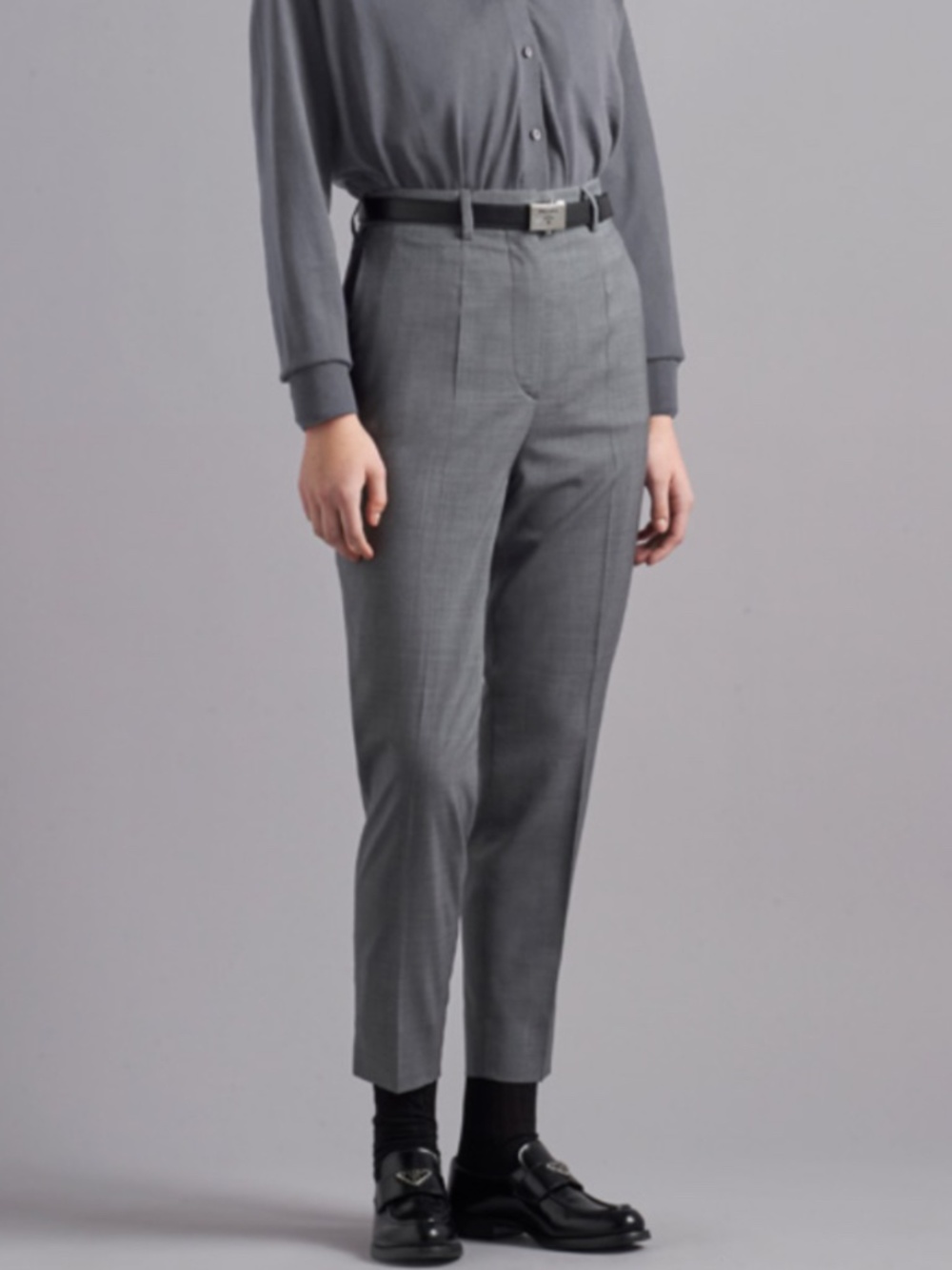 NWT Prada Virgin Wool Tapered Suit Trouser Pant - Size 50 / XXL - Picture 3 of 8